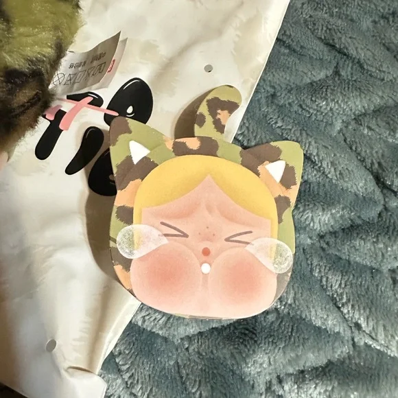 Cry Baby Wild But Cutie stuffed bag charm Animal - cameo cutie - Picture 4 of 7